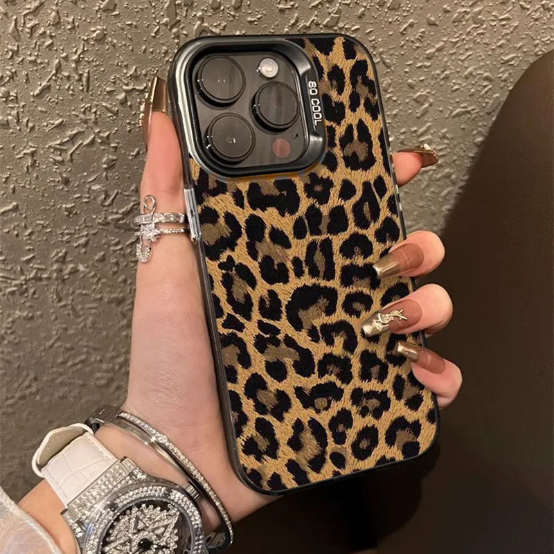 Classic Leopard "So Cool" iPhone Case ✨