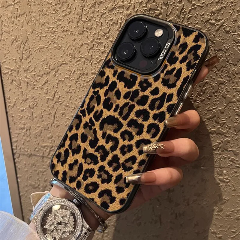 Classic Leopard "So Cool" iPhone Case ✨