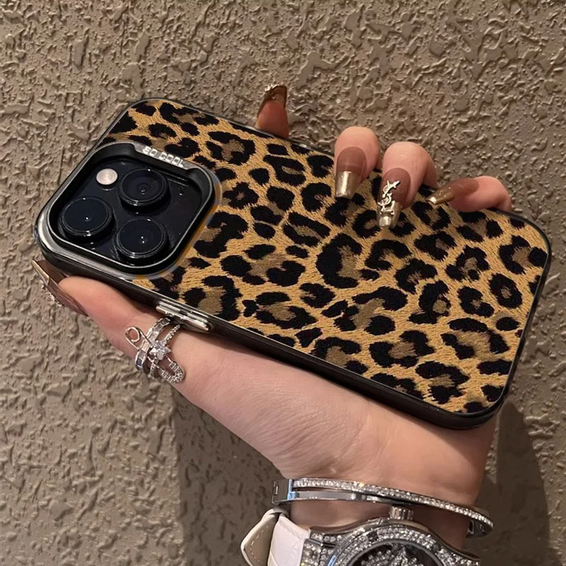 Classic Leopard "So Cool" iPhone Case ✨