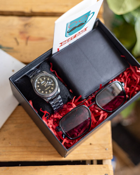 Men's Watch, Wallet & Sunglasses Gift Set Nairobi | KES 5,000