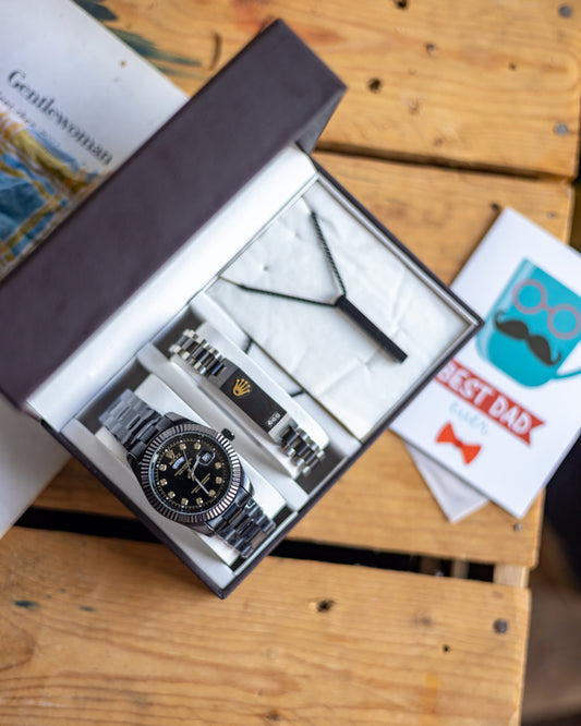 Men's Watch & Jewellery Gift Set Nairobi | KES 5,000 | Valentines Gift Shop