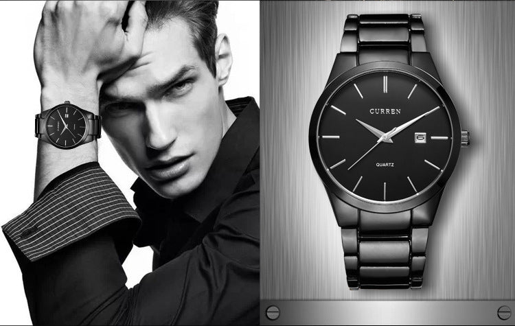 Curren 8106 Black Men’s Watch – Sleek Executive Gift Edition