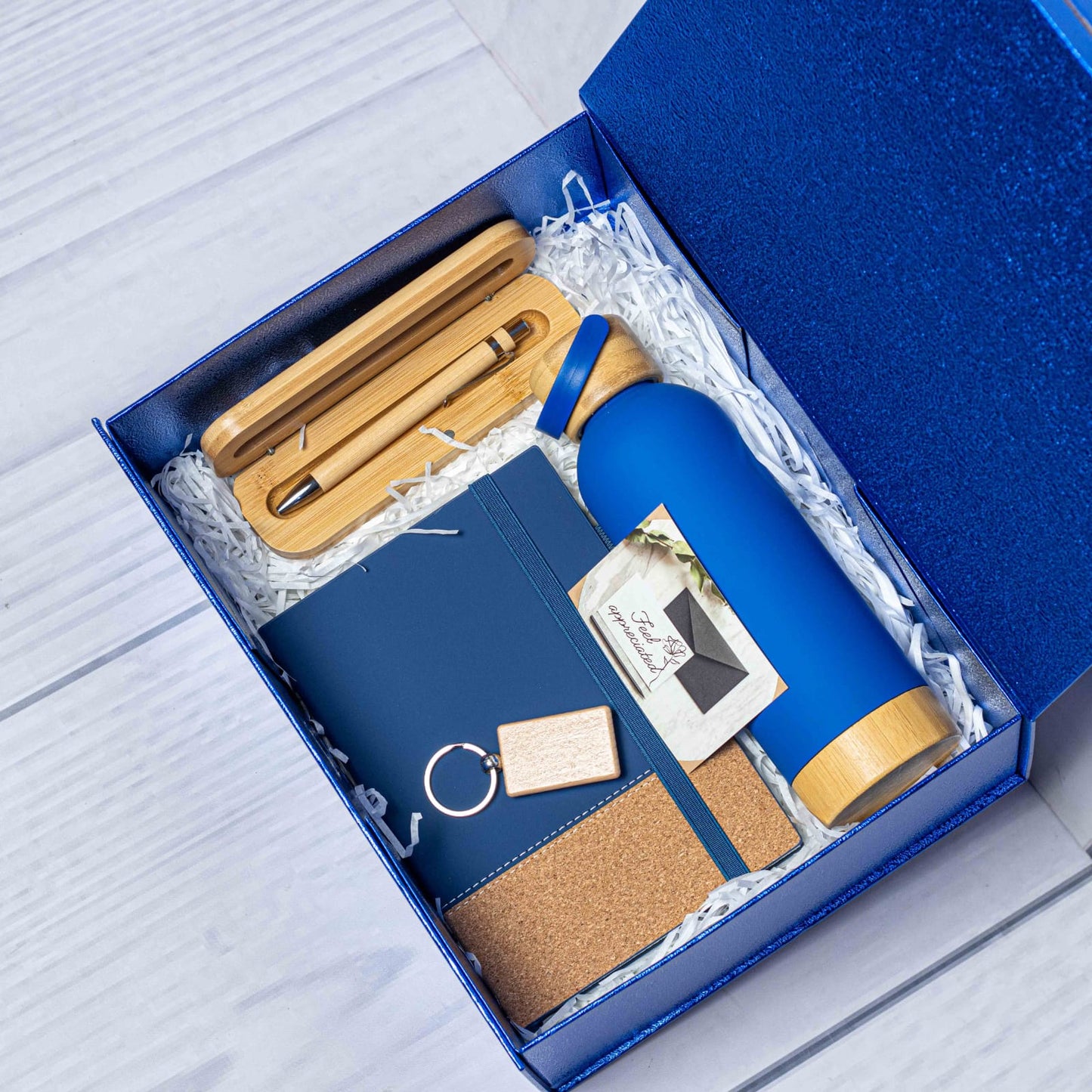 Executive Corporate Gift Set – Premium Pen, Notebook, Flask &amp; Key Holder (KES 5,000)